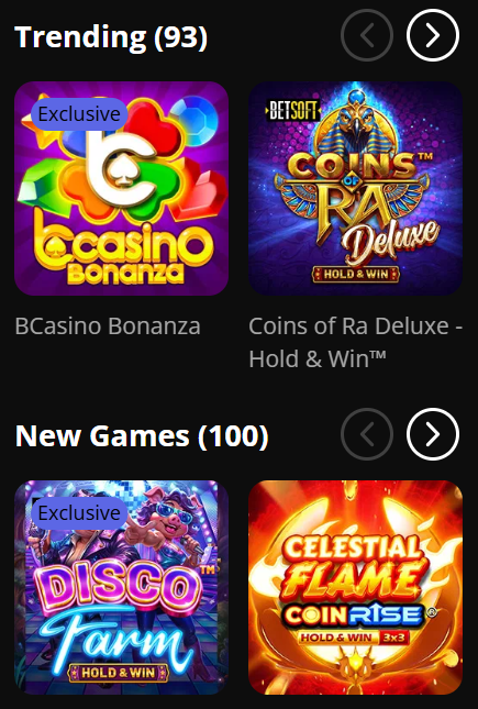 bCasino slots